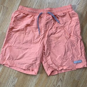 Columbia Men's Peach Swim Trunks